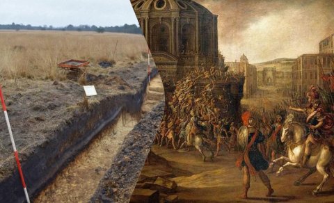Niderlandda alimlər qeyri-adi Roma hərbi düşərgəsi tapdı - FOTO