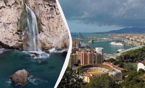 İspaniyada turistləri heyrətə salan möhtəşəm şəlaləsi olan şəhər