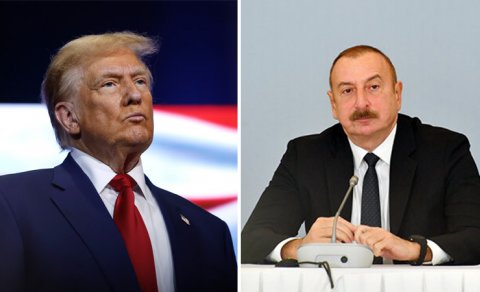 İlham Əliyev Donald Trampı təbrik etdi
