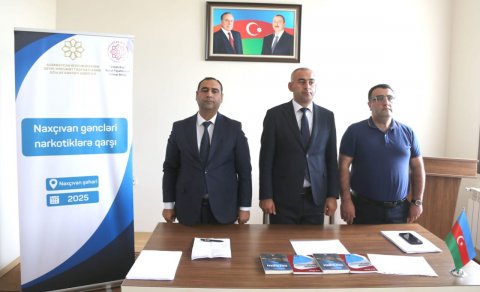 Naxçıvanda “Narkotikə yox” layihəsinin ikinci təlimi keçirildi