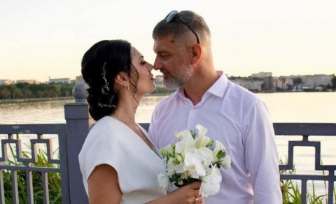 "Azovstal" müdafiəçisi əsirlikdən sağ çıxdı və evləndi - FOTO