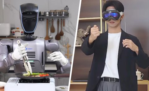 Çində internetlə idarə olunan robot kompleks şam yeməyi hazırladı