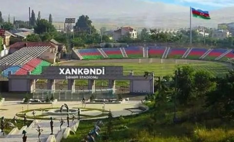 Xankəndi stadionunun əsaslı təmirinə 10 milyon manata yaxın vəsait xərclənəcək