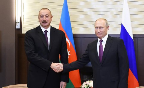 İlham Əliyev Vladimir Putinə başsağlığı verdi