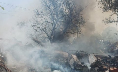 Xocalıda yanğına səbəb olan şəxs saxlanıldı
