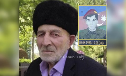 Oğlunun şəhid olduğu gün vəfat etdi...
