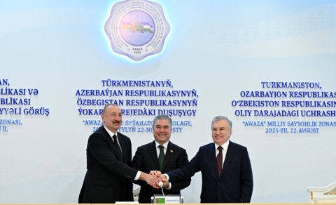Türkmənistan, Azərbaycan və Özbəkistan arasında yüksəksəviyyəli görüş keçirildi- YENİLƏNİB