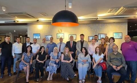 Bakı KTM-in təşkilatçılığı Azərbaycan media nümayəndələri ilə görüş keçirildi - FOTO