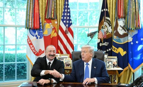 İlham Əliyev Donald Trampa təşəkkür etdi