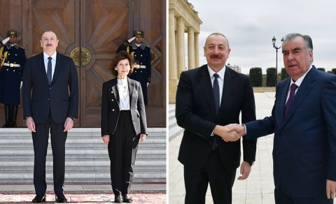 Prezident həmkarlarına təbrik məktubu göndərdi
