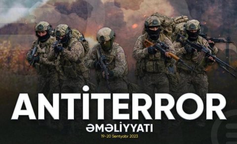 Antiterror əməliyyatı: "Bütün region üçün əhəmiyyətli tarixi hadisədir"