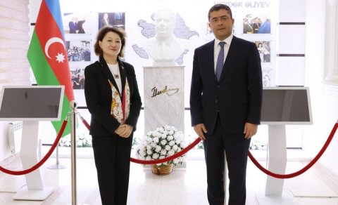 MEDİA-da Beynəlxalq Türk Mədəniyyəti və İrsi Fondunun prezidenti ilə görüş keçirildi