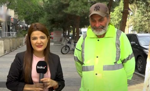 Keçmiş futbolçu və hakim Sumqayıtda "parkovşik" işləyir - VİDEO