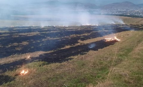 Şamaxıda yanğın törədən şəxs məsuliyyətə cəlb olundu