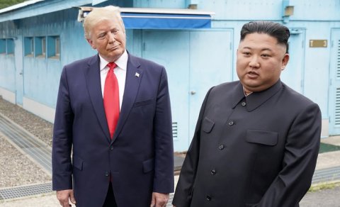 Tramp silahsızlaşdırılmış zonada Kim Çen Inla görüşə bilər