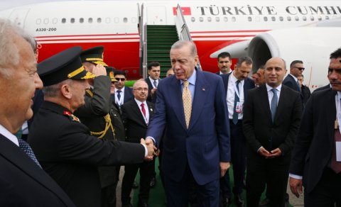 Ərdoğan Qəbələyə gəldi - FOTO