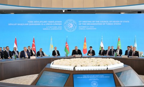 Prezident TDT Dövlət Başçıları Şurasının Zirvə Görüşündə çıxış etdi - YENİLƏNİB