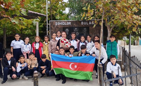 Şəhid Hüseyn Nəcəfzadənin xatirəsi əbədiləşdirdi - FOTO