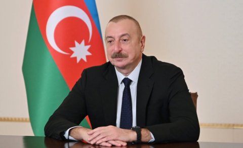 İlham Əliyev "Rebuild Karabakh" sərgisinin iştirakçılarına müraciət ünvanladı