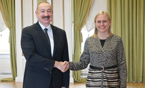 Prezident ATƏT sədrini qəbul etdi - YENİLƏNİB