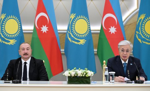 Prezidentlər mətbuata bəyanatlarla çıxış etdi - YENİLƏNİB