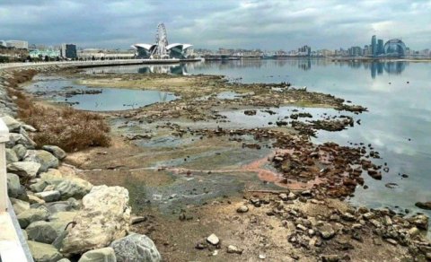 Xəzərdə ciddi təhlükə! Bu ərazilər xəritədən silənə bilər - VİDEO