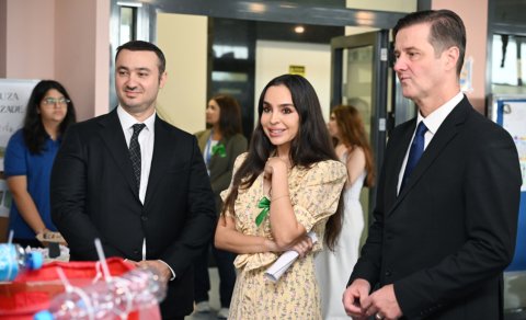 Leyla Əliyeva "EcoMind 2025" konfransında iştirak etdi - FOTO