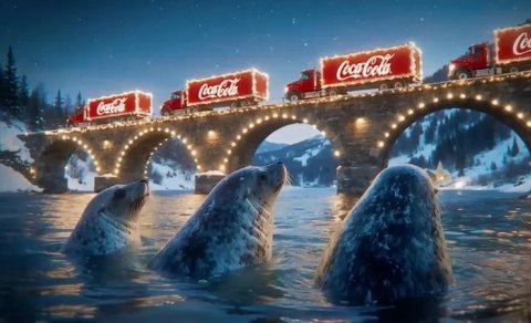 "Coca-Cola" süni intellektlə yenidən reklam hazırladı, yenı tənqid edildi - VİDEO
