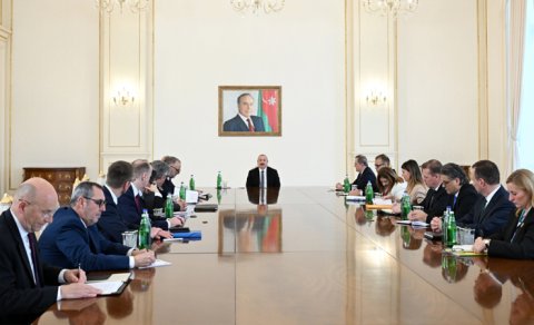Prezident NATO nümayəndə heyətini qəbul etdi - FOTO