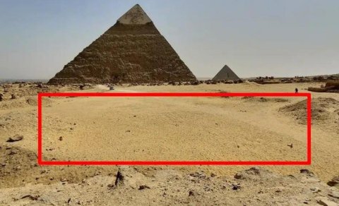 Gizadakı piramidalar yaxınlığında qəribə yeraltı tapıntılar aşkar edildi