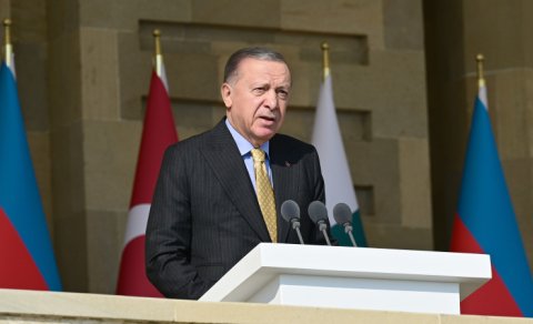 Ərdoğan: Qarabağın azad edilməsi Türk dünyası üçün də böyük qürur mənbəyidir
