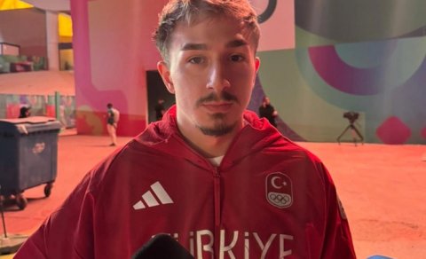 Türkiyəli ağırlıqqaldıran Azərbaycan Prezidentinə təşəkkür etdi