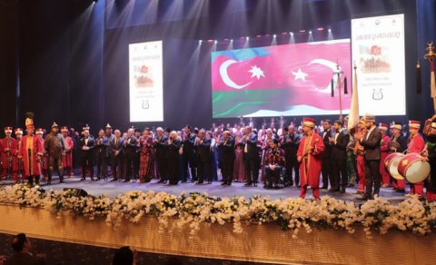 Gəncə Dövlət Filarmoniyasında "Əbədi Qardaşlıq" adlı möhtəşəm konsert keçirildi - FOTO