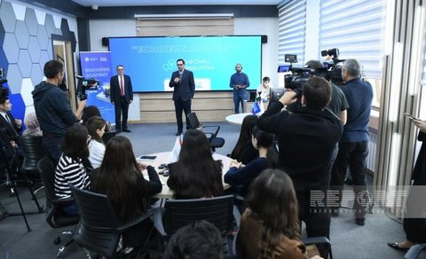 Bakıda "Euronews Academy" təlim proqramının açılış mərasimi oldu - FOTO