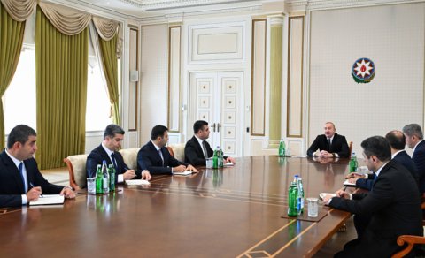 Prezident Ceyhun Cəlilovu və yeni təyin olunan icra başçılarını qəbul etdi - FOTO