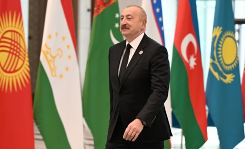 İlham Əliyev Qarabağın bərpasında Mərkəzi Asiya ölkələrinin Azərbaycana göstərdiyi qardaş dəstəyini yüksək qiymətləndirib