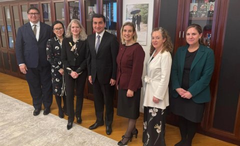 Hikmət Hacıyev və Alison Huker strateji tərəfdaşlığı müzakirə etdi