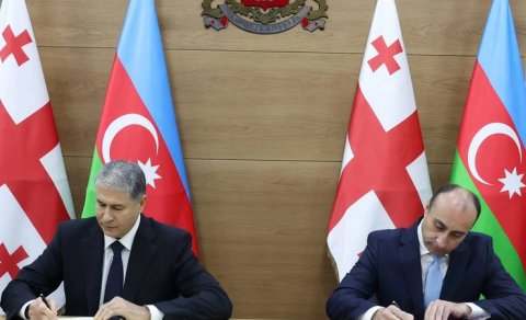 Vilayət Eyvazov Gürcüstana səfər etdi, saziş imzalandı