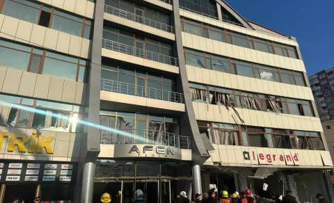 "AFEN Plaza" partlayış: 7 nəfər xilas edilib, təhlükəsizlik tədbirləri görülüb - YENİLƏNİB