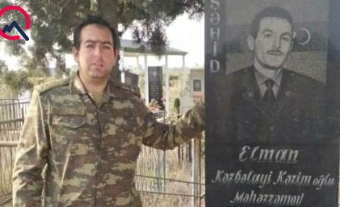 Şəhidin hərbçi oğlu vəfat etdi