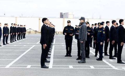 Vilayət Eyvazov Bakıda sıra baxışı keçirdi - FOTO/VİDEO