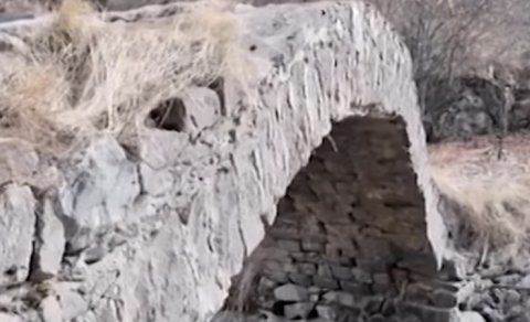 Kəlbəcərin nadir görüntüləri: Tarixi körpünün restavrasiyaya ehtiyacı var - VİDEO