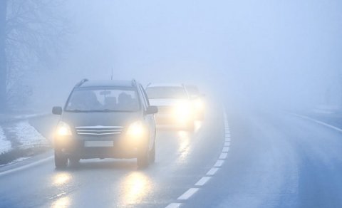Bəzi rayonlarında yollar dumanlı olacaq