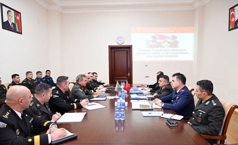 Azərbaycan və Türkiyə generalları görüşdü - FOTO