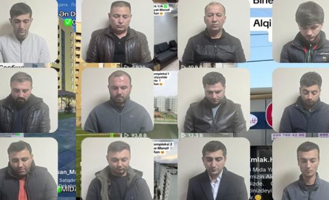 MİDA mənzillərini qanunsuz satanlar saxlanıldı - FOTO