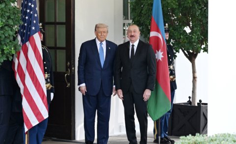 
Donald Tramp Azərbaycan Prezidentinə təşəkkür etdi