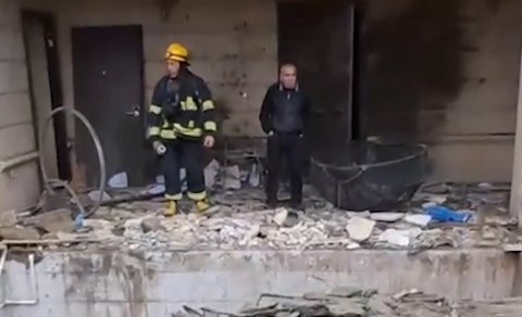 Suraxanıda evdə partlayış oldu: Xəsarət alanlar var - VİDEO/YENİLƏNİB