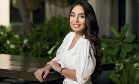 Leyla Əliyeva Lənkəran səfərindən paylaşım edib