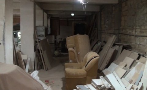 Nazirlik mebel sexinin fəaliyyətini dayandırdı - VİDEO