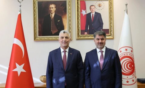 Türk nazir TÜİB sədri ilə II Azərbaycan-Türkiyə İnvestisiya Forumunu müzakirə etdi